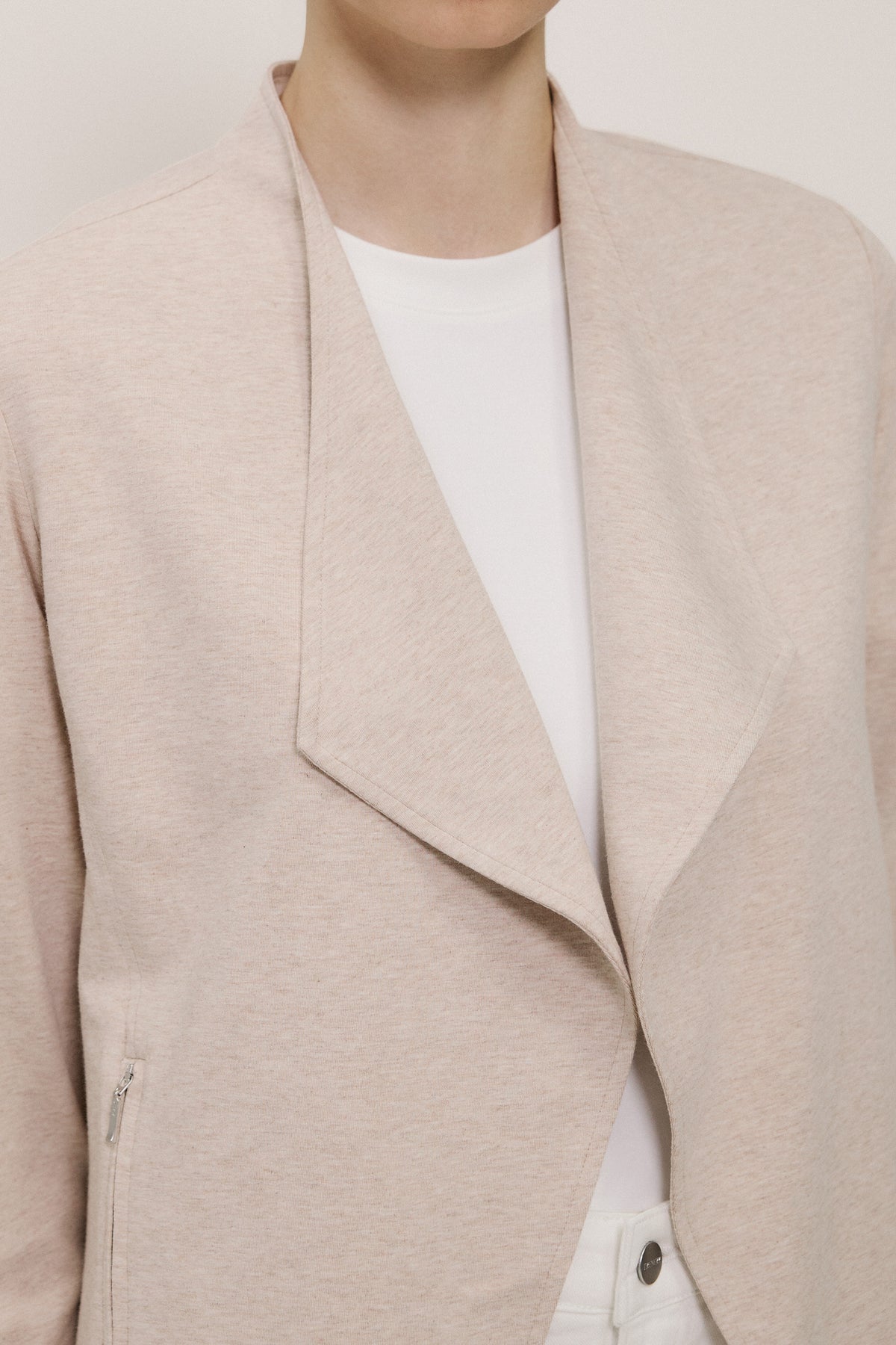Bamboo Viscose Marle Jacket