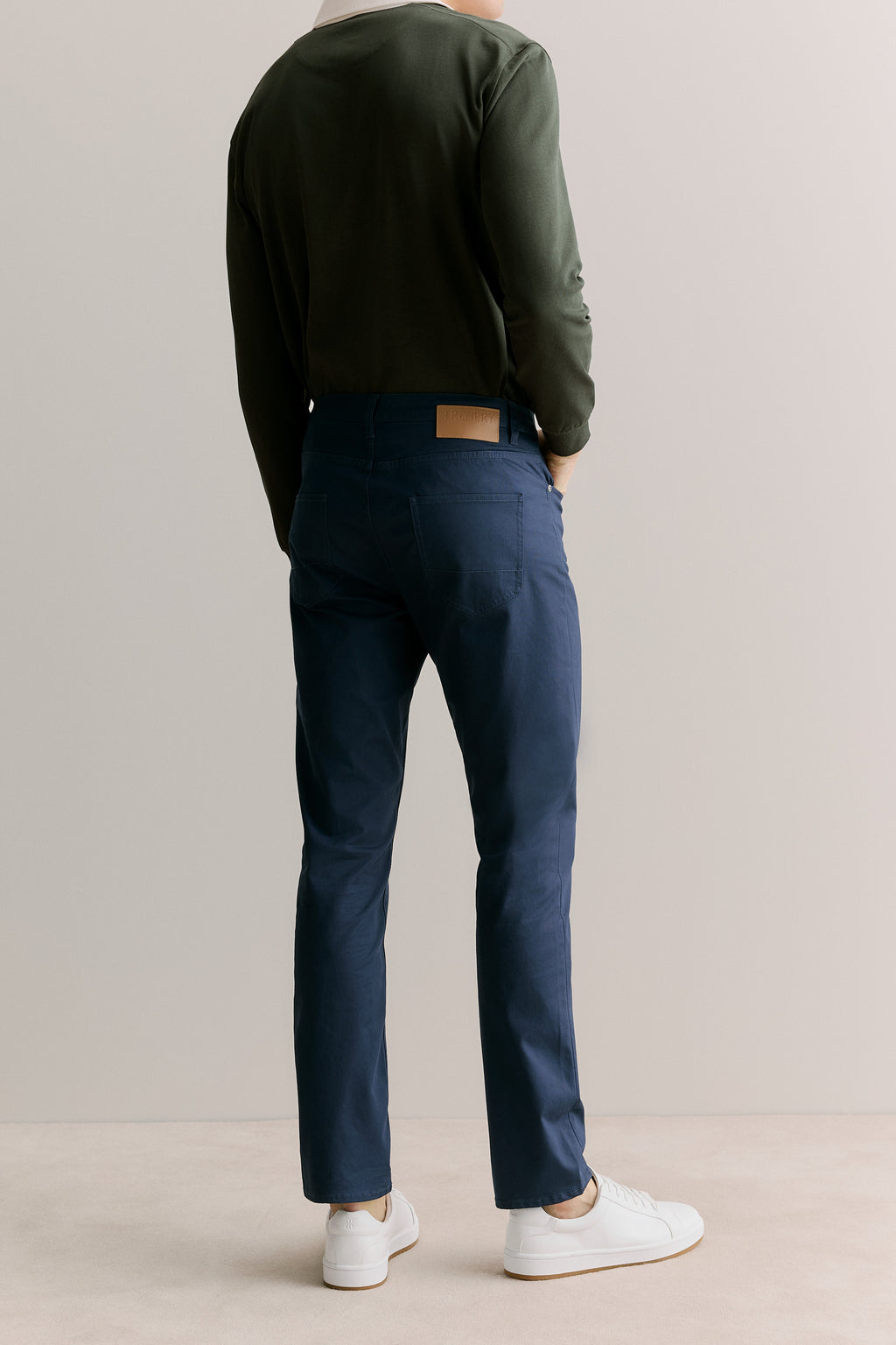 Regular Fit Five Pocket Travel Pant