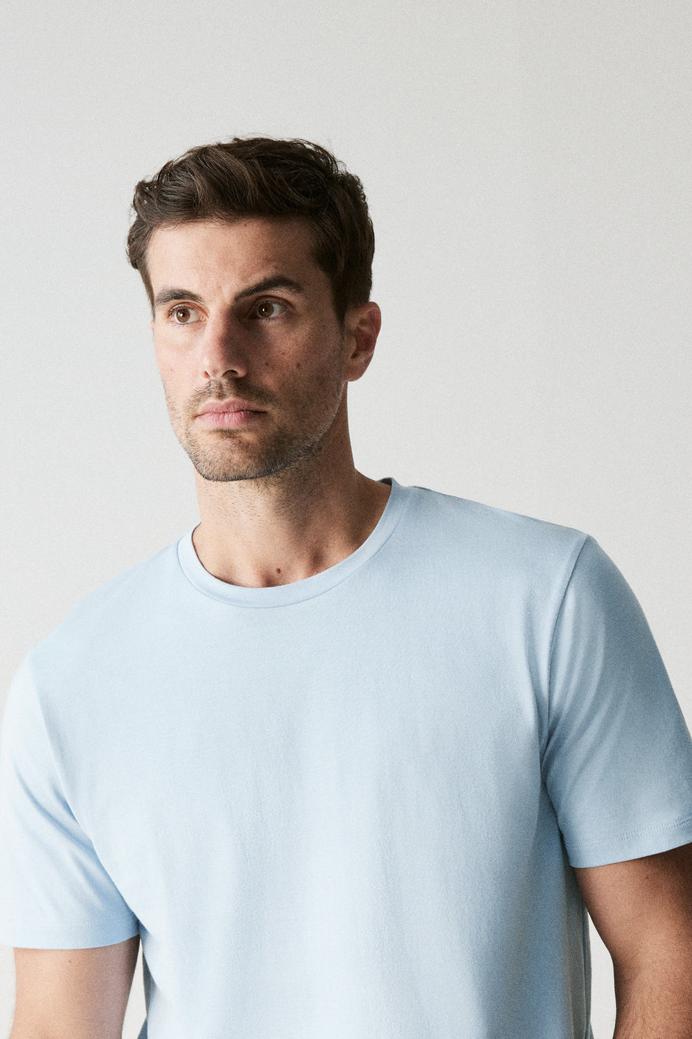 Cotton Silk Jersey T-Shirt