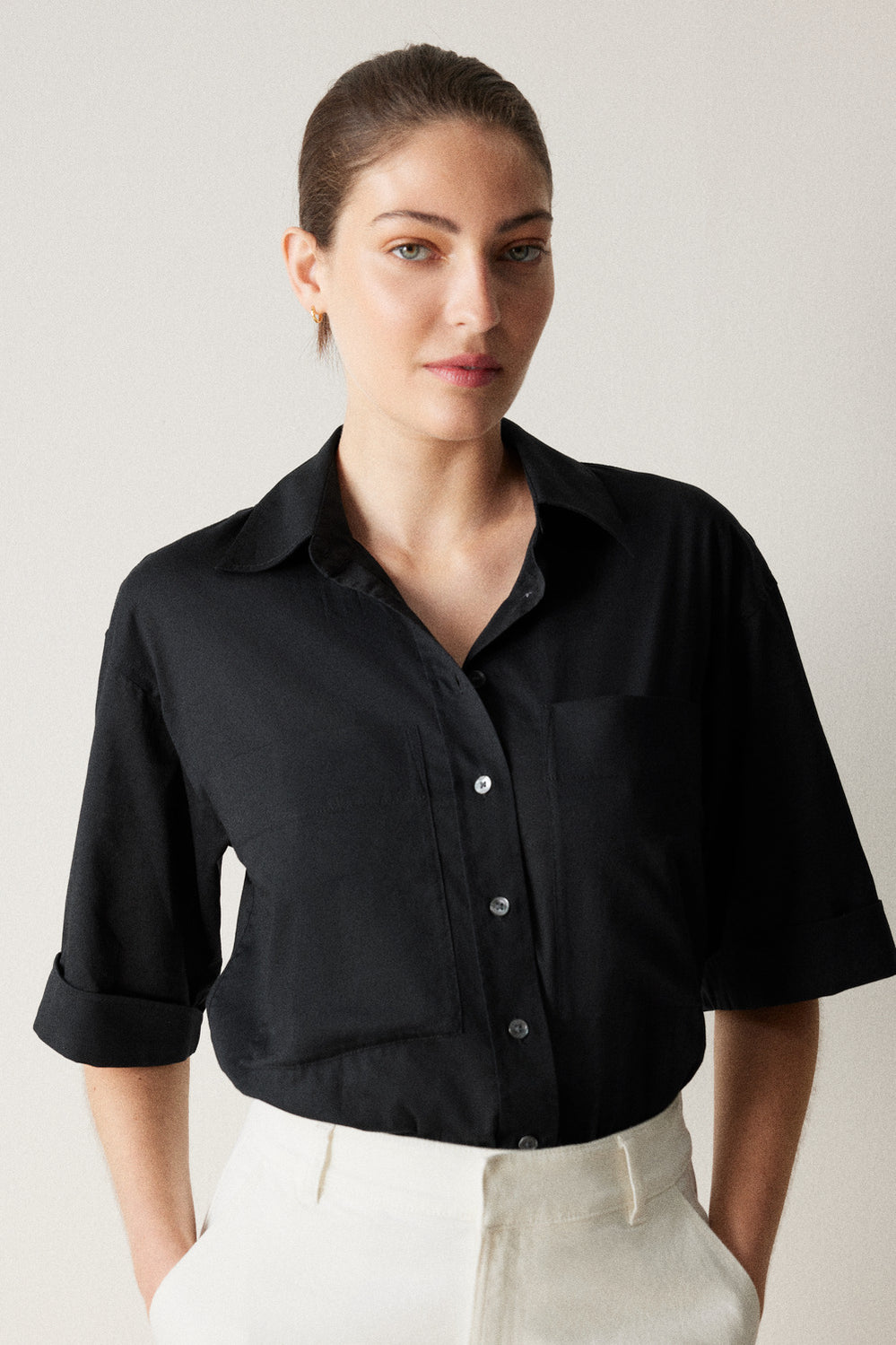 Cotton Short Sleeve Shirt