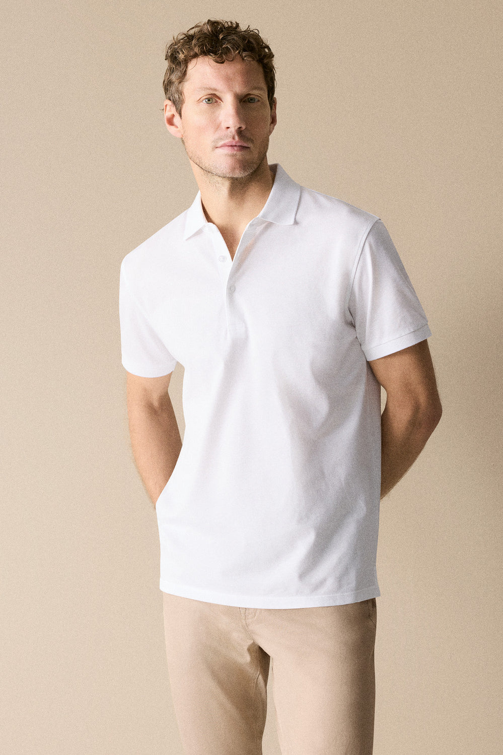 Mercerised Cotton Pique Polo