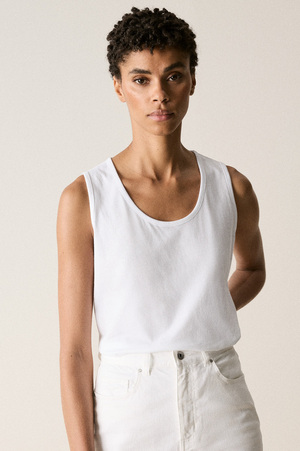 Pima Cotton Jersey Tank