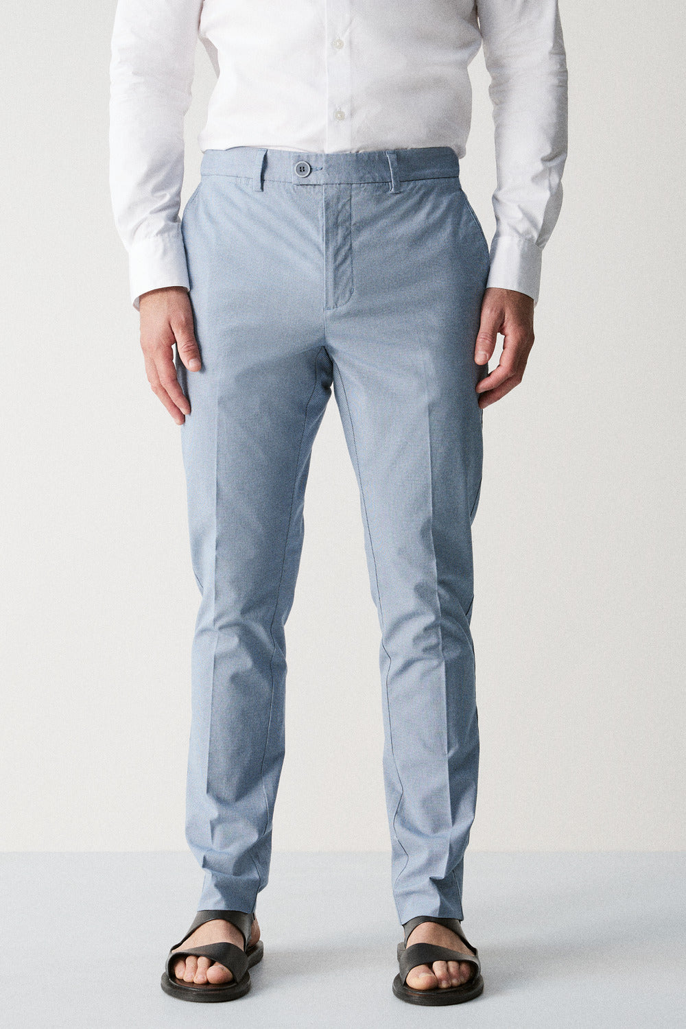 Tailored Fit Puppytooth Chino