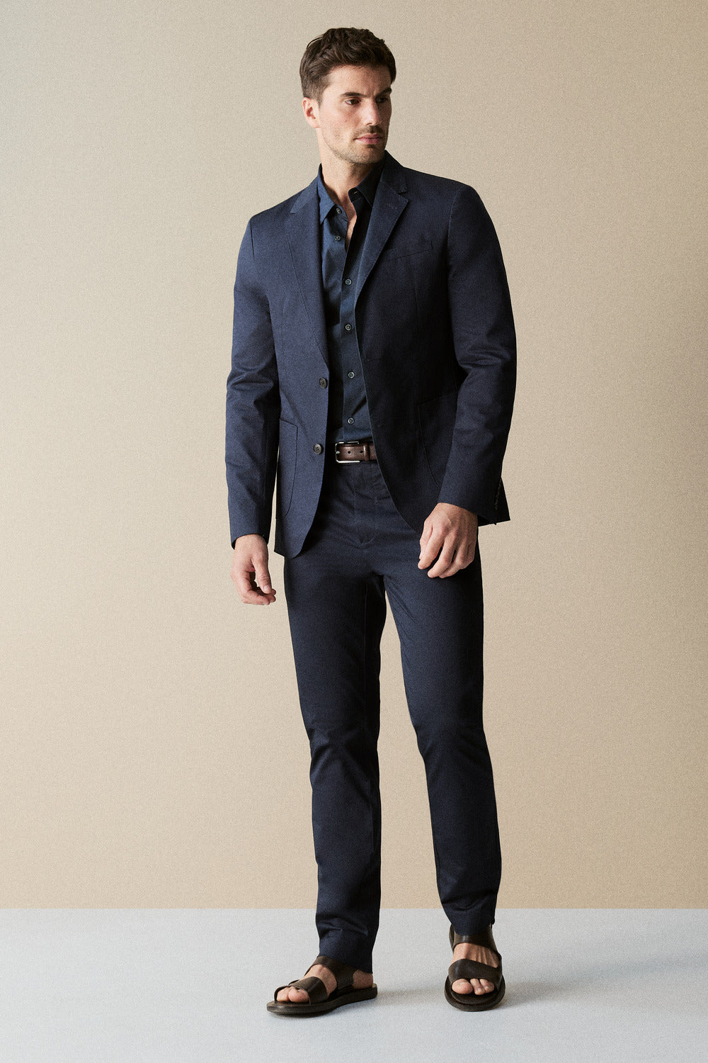 Tailored Fit Poplin Smart Shirt