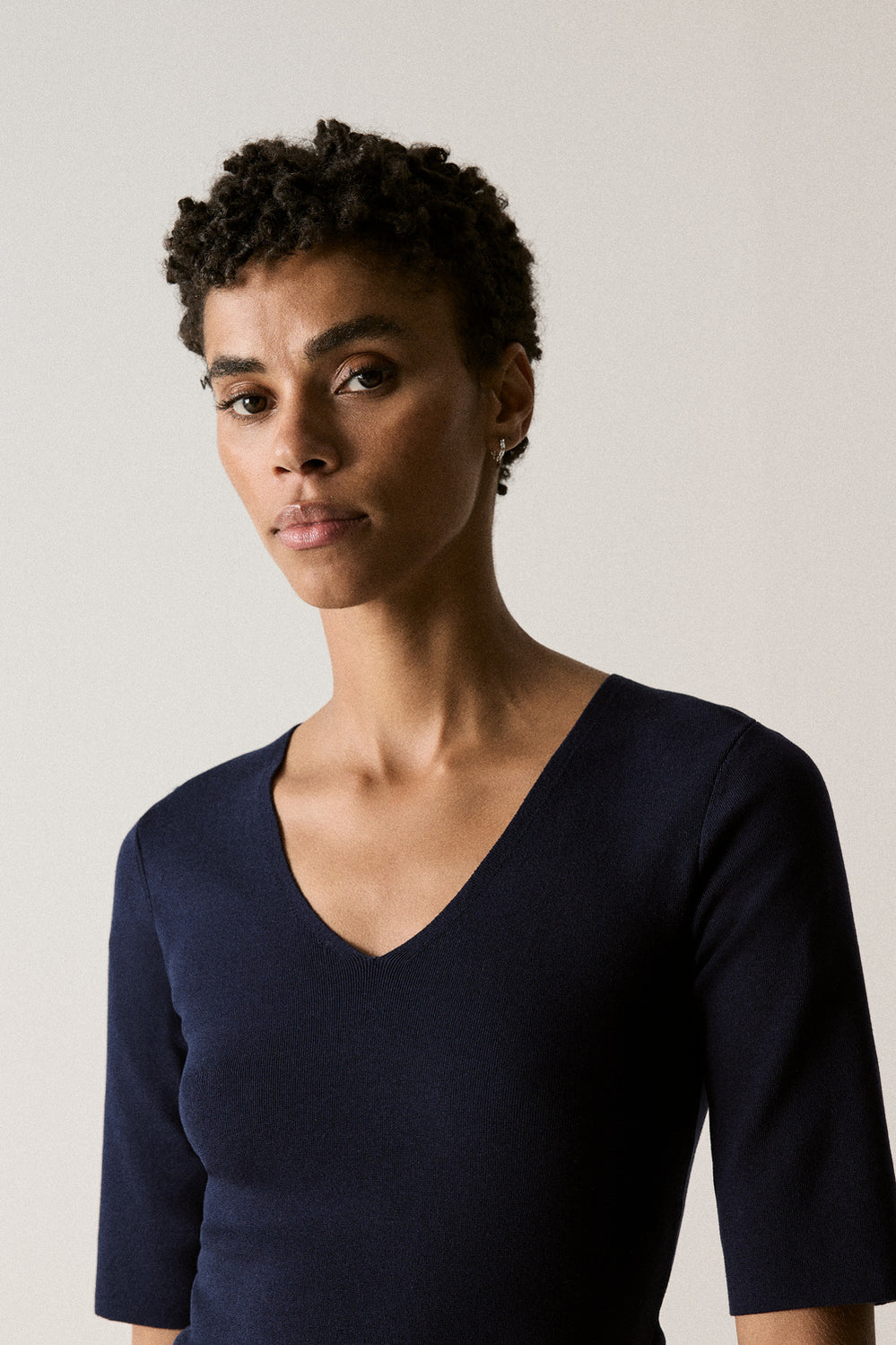 Luxe Blend Short Sleeve Knit