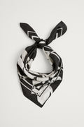 Silk Twill Floral Neckerchief