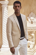 Cotton Twill Relaxed Blazer