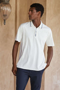 Cotton Interlock Contrast Trim Polo