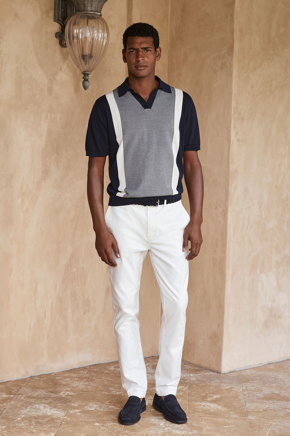 Cotton Knit Polo