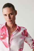Linen Floral Shirt