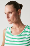 Pima Cotton Stripe Tank