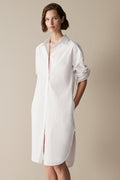 Cotton Poplin Relaxed Shirt Dress