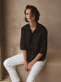 Cotton Poplin Pocket Detail Shirt