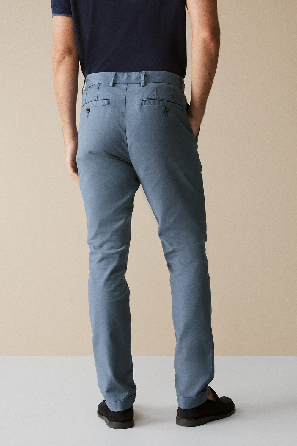 Garment Dyed Slim Pant