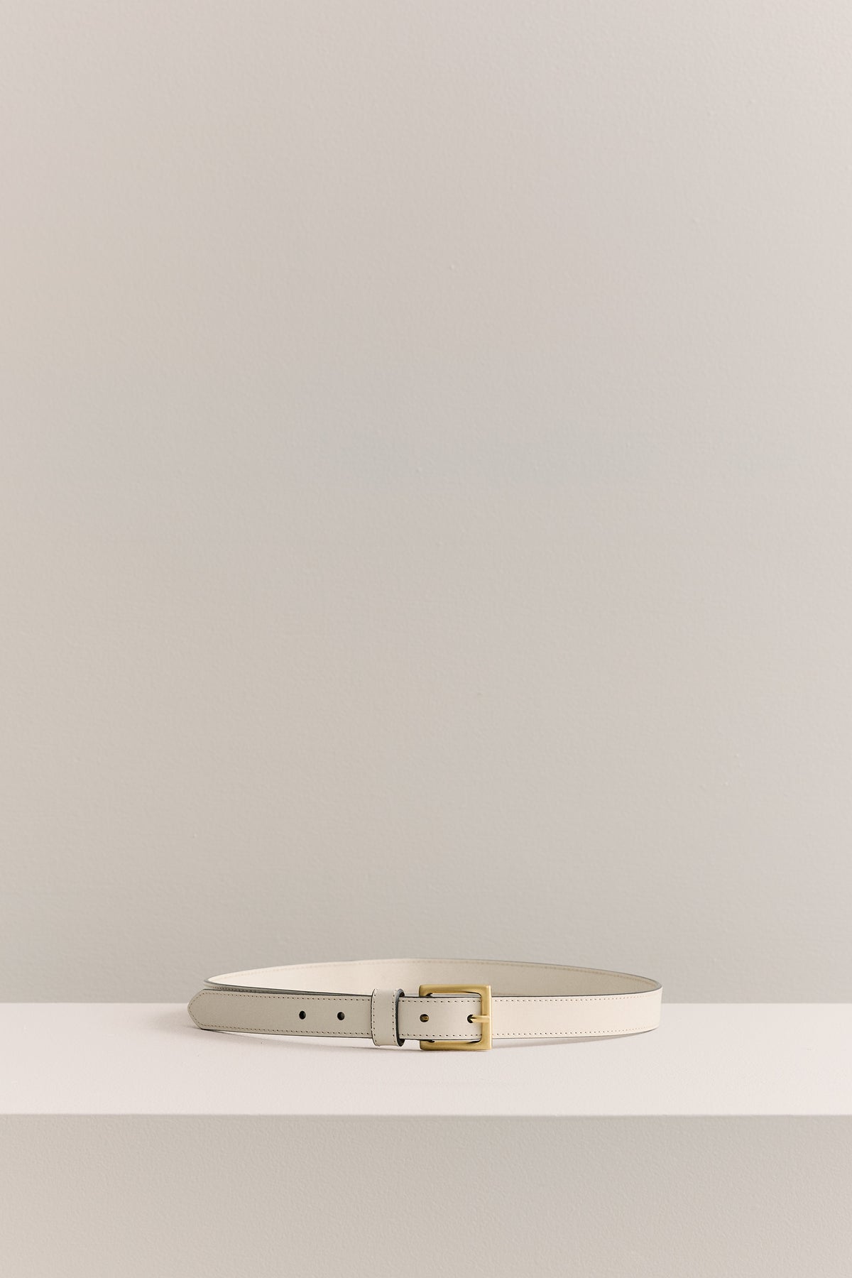Leather Slim Belt