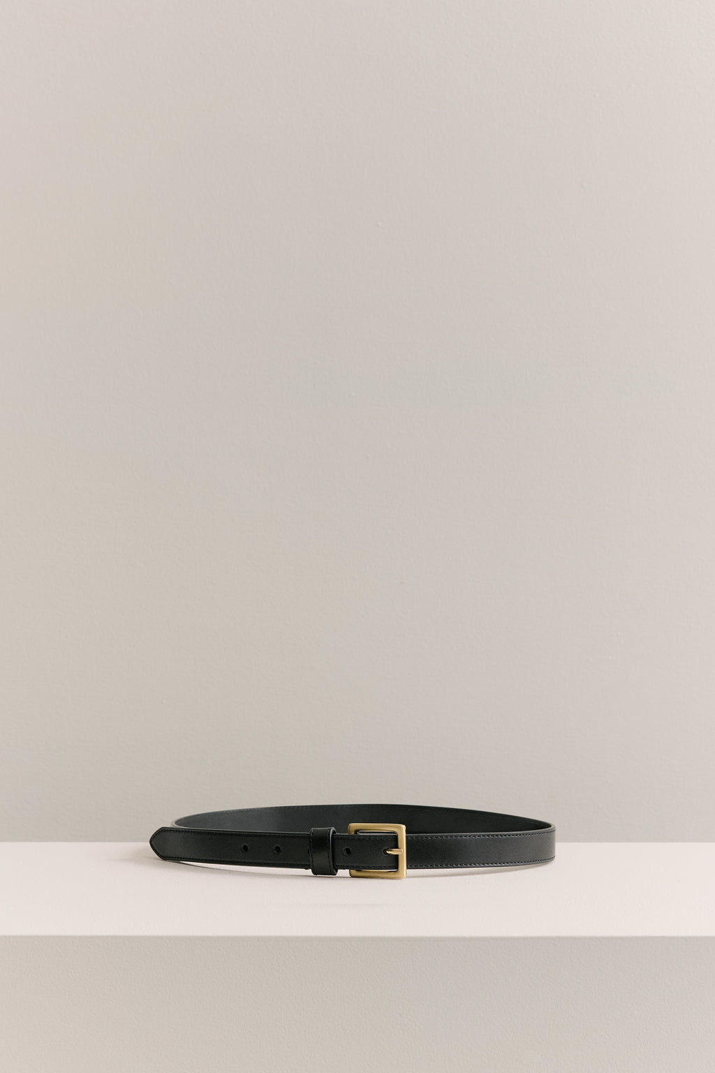 Leather Slim Belt