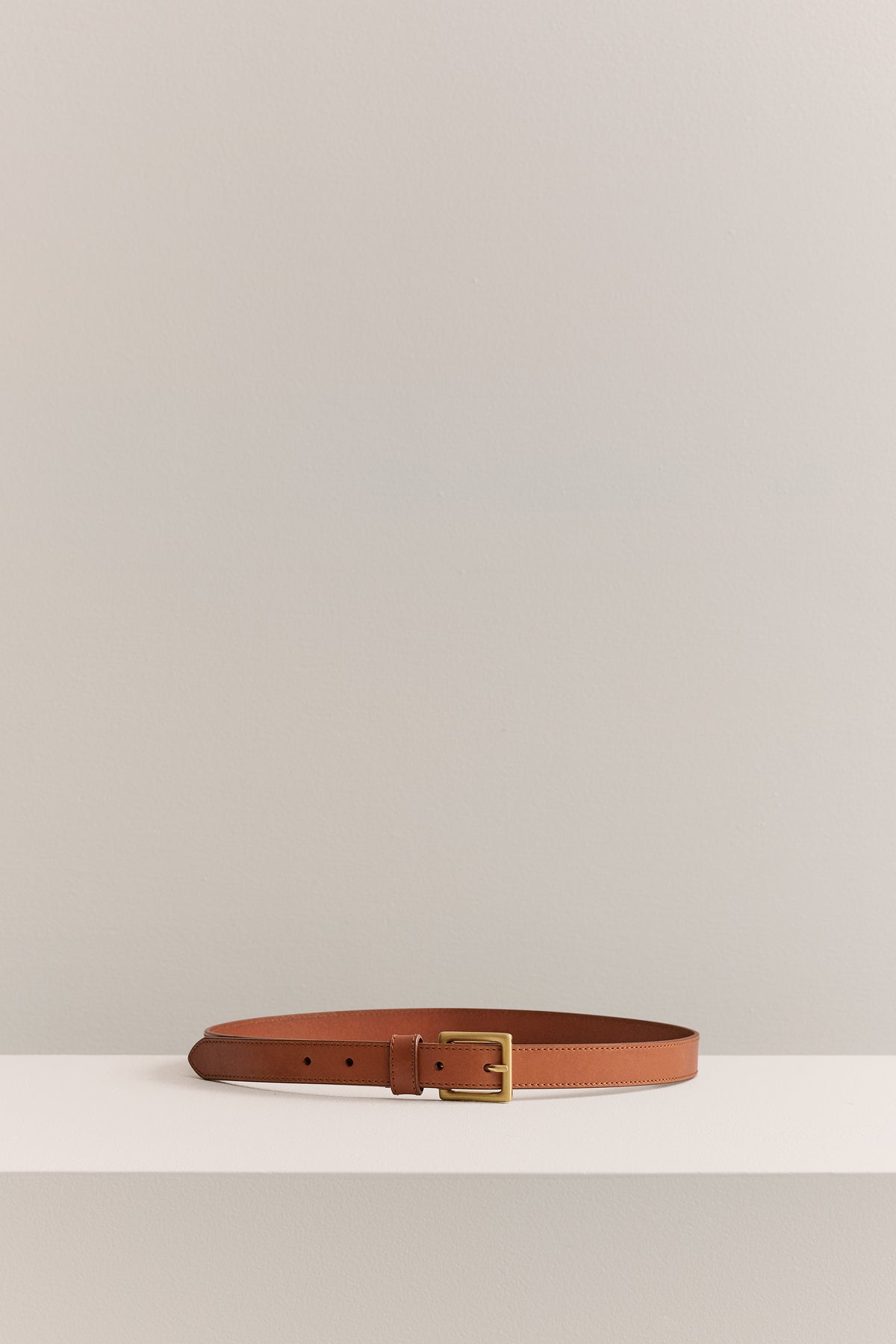 Leather Slim Belt