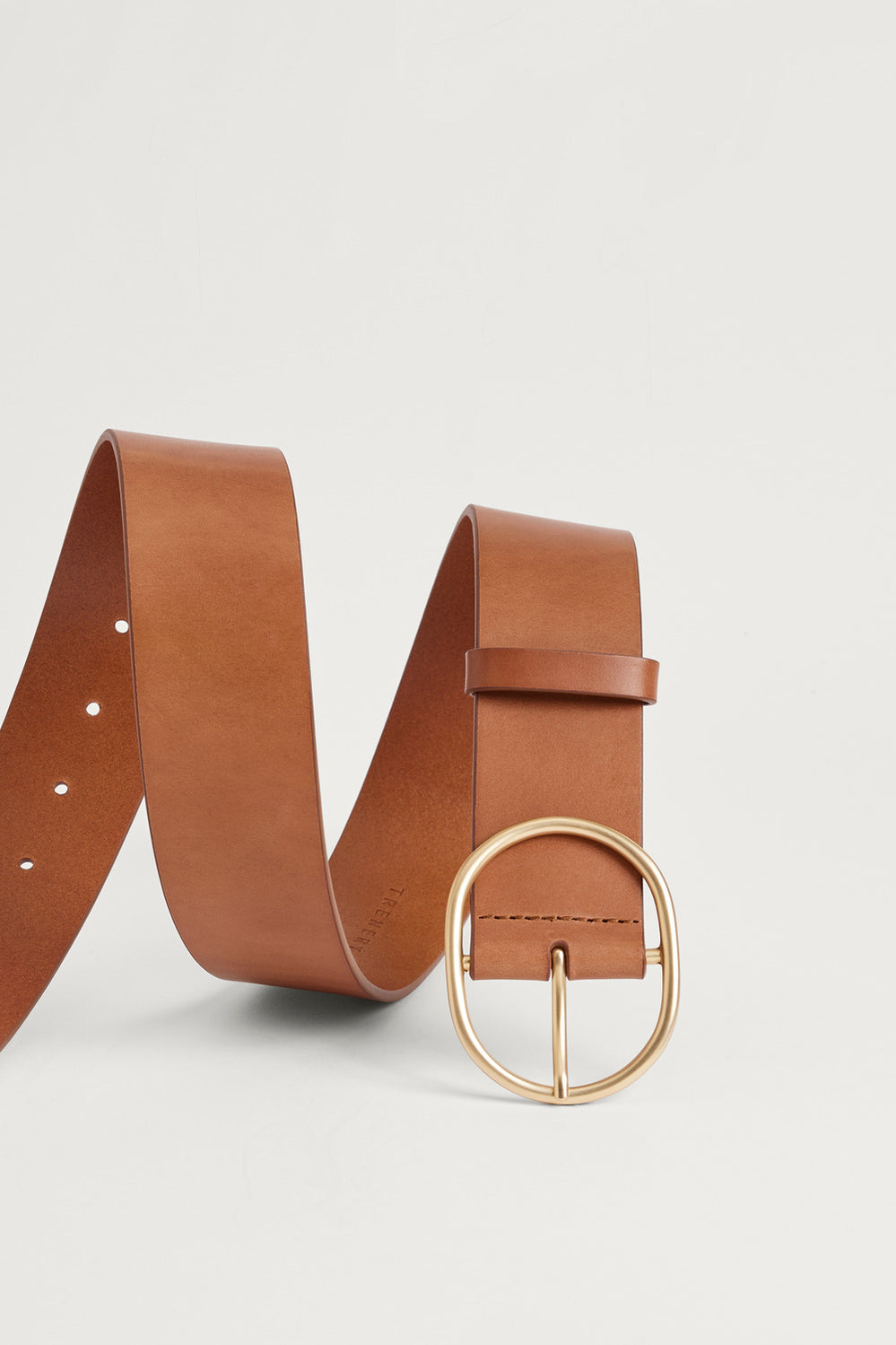 Leather Wide Belt
