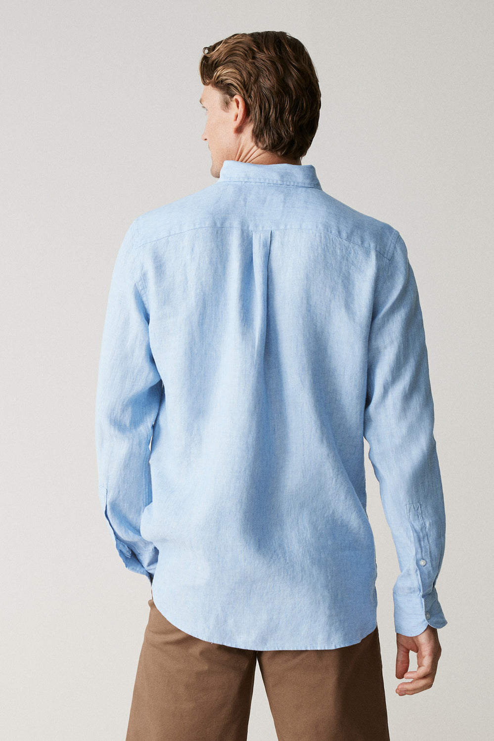 Regular Fit Delave Linen Shirt