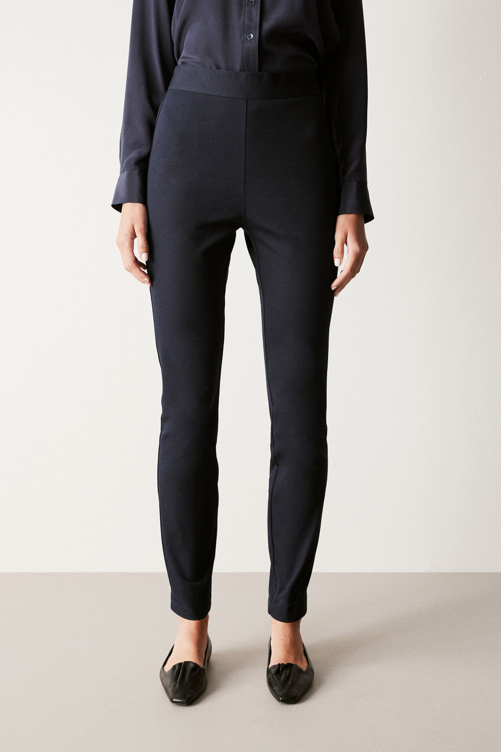 Cotton Blend Bi-Stretch Legging