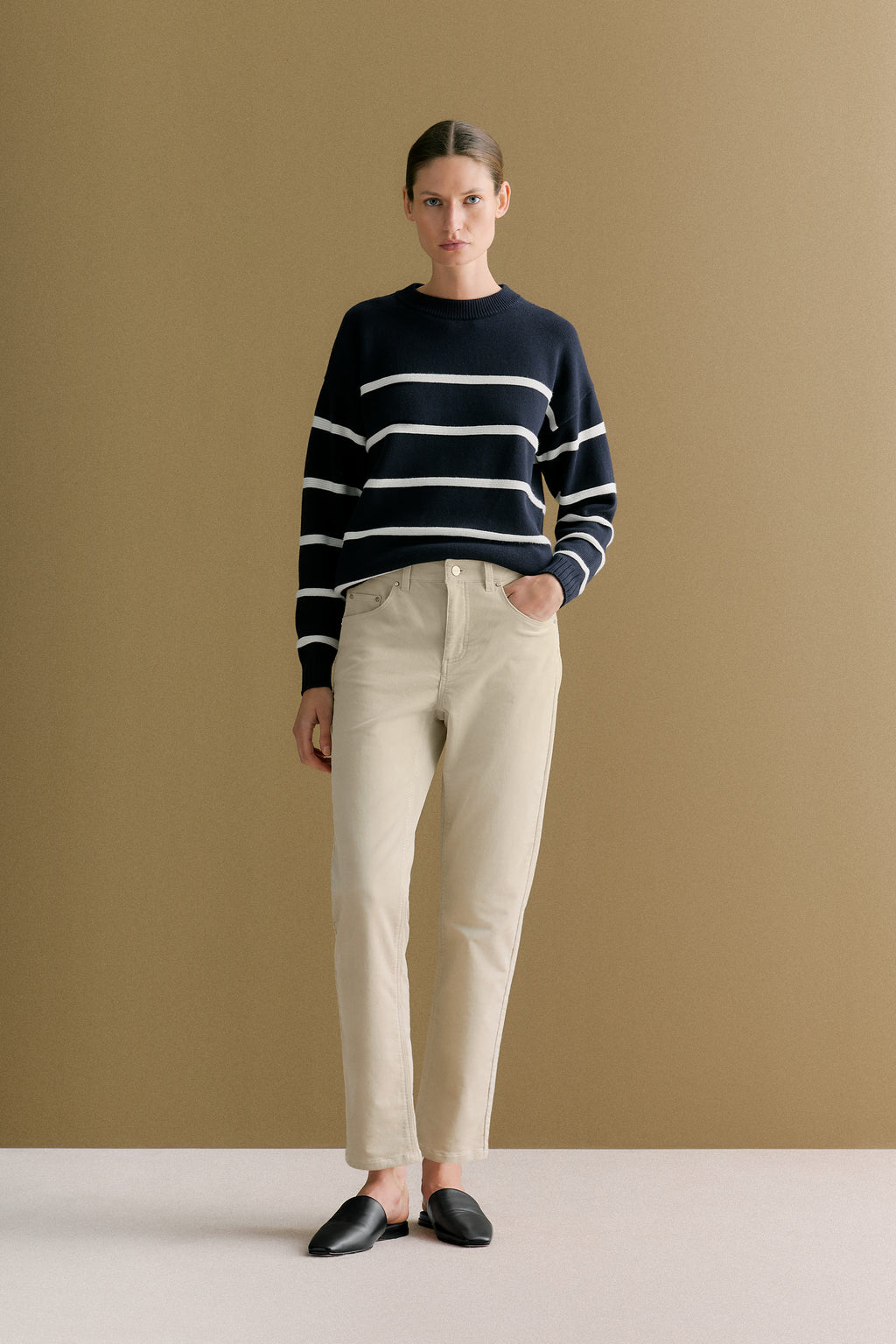 Cord Five Pocket Boyfriend Pant