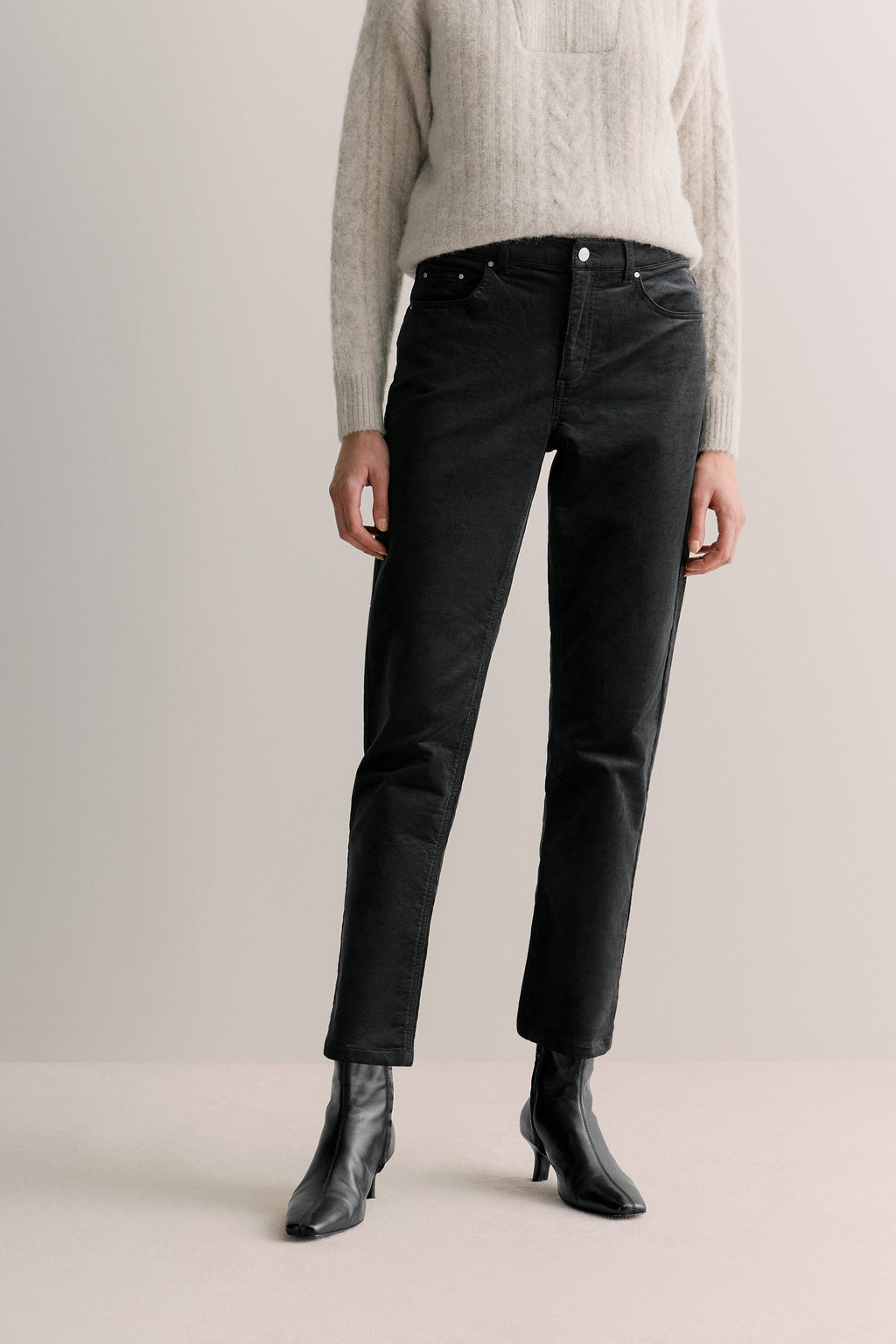 Cord Five Pocket Boyfriend Pant