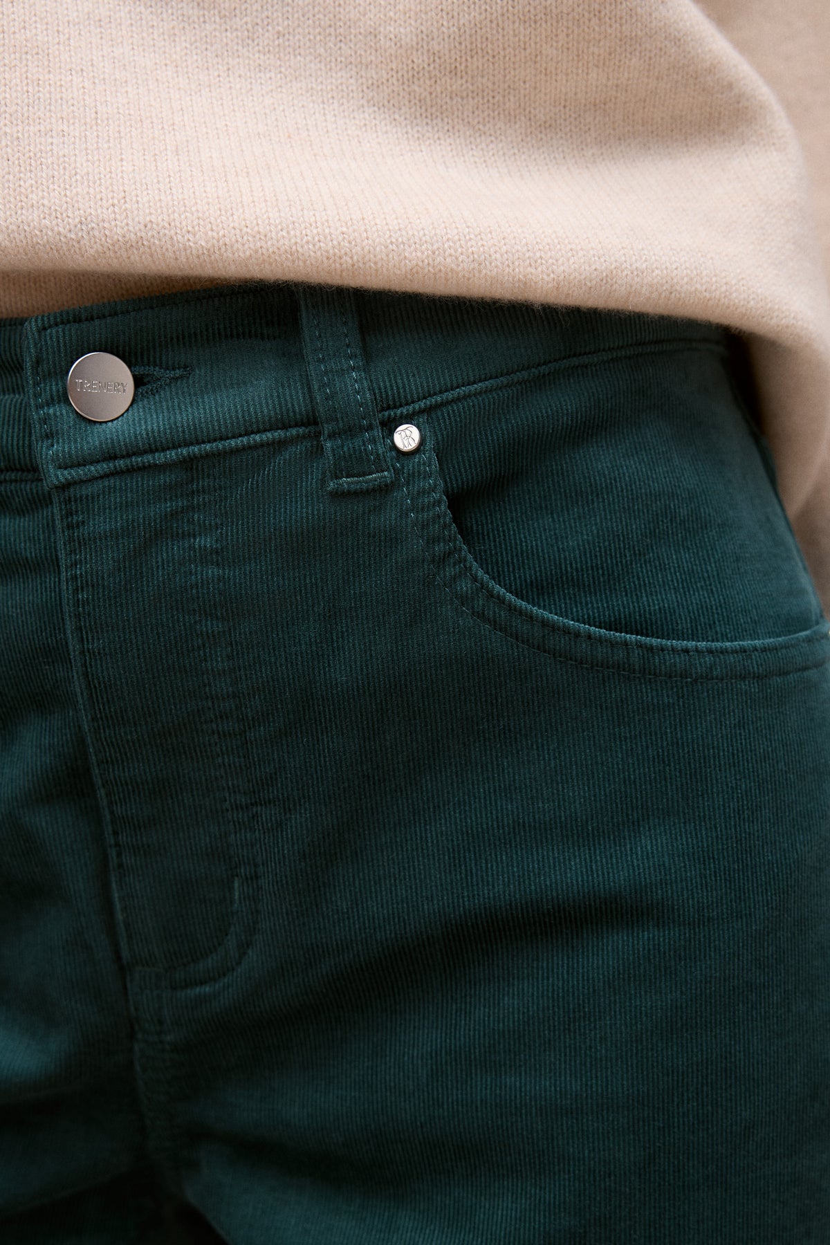 Cord Five Pocket Boyfriend Pant