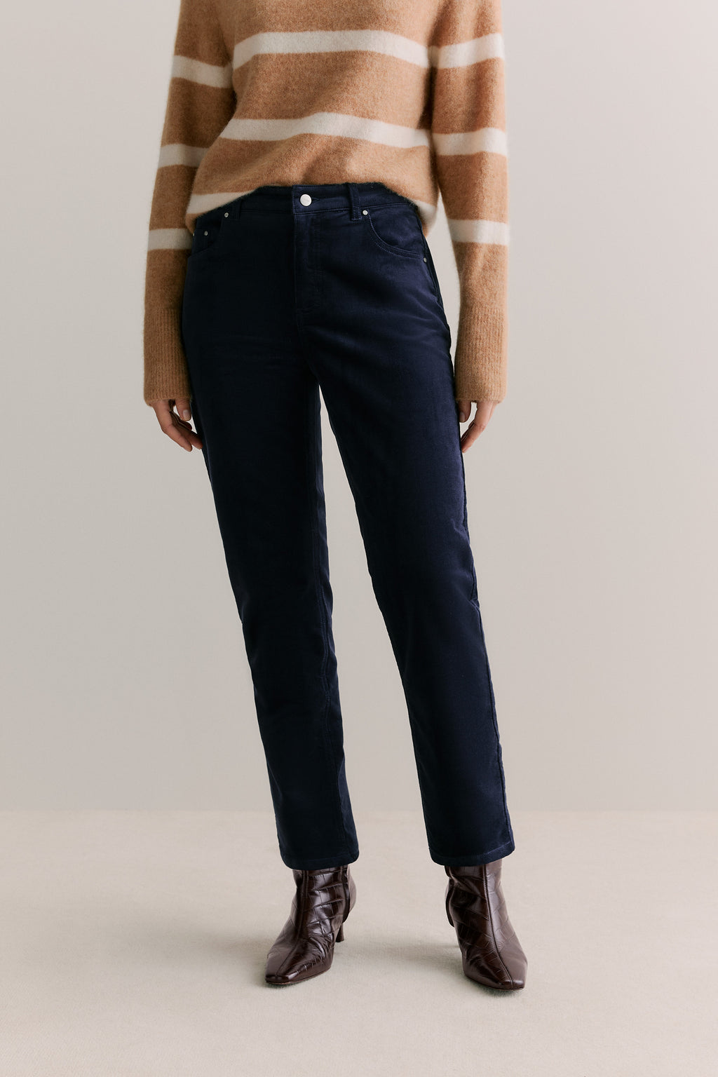 Cord Five Pocket Boyfriend Pant