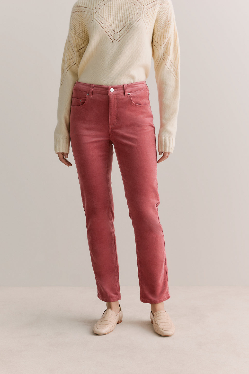 Cord Five Pocket Boyfriend Pant