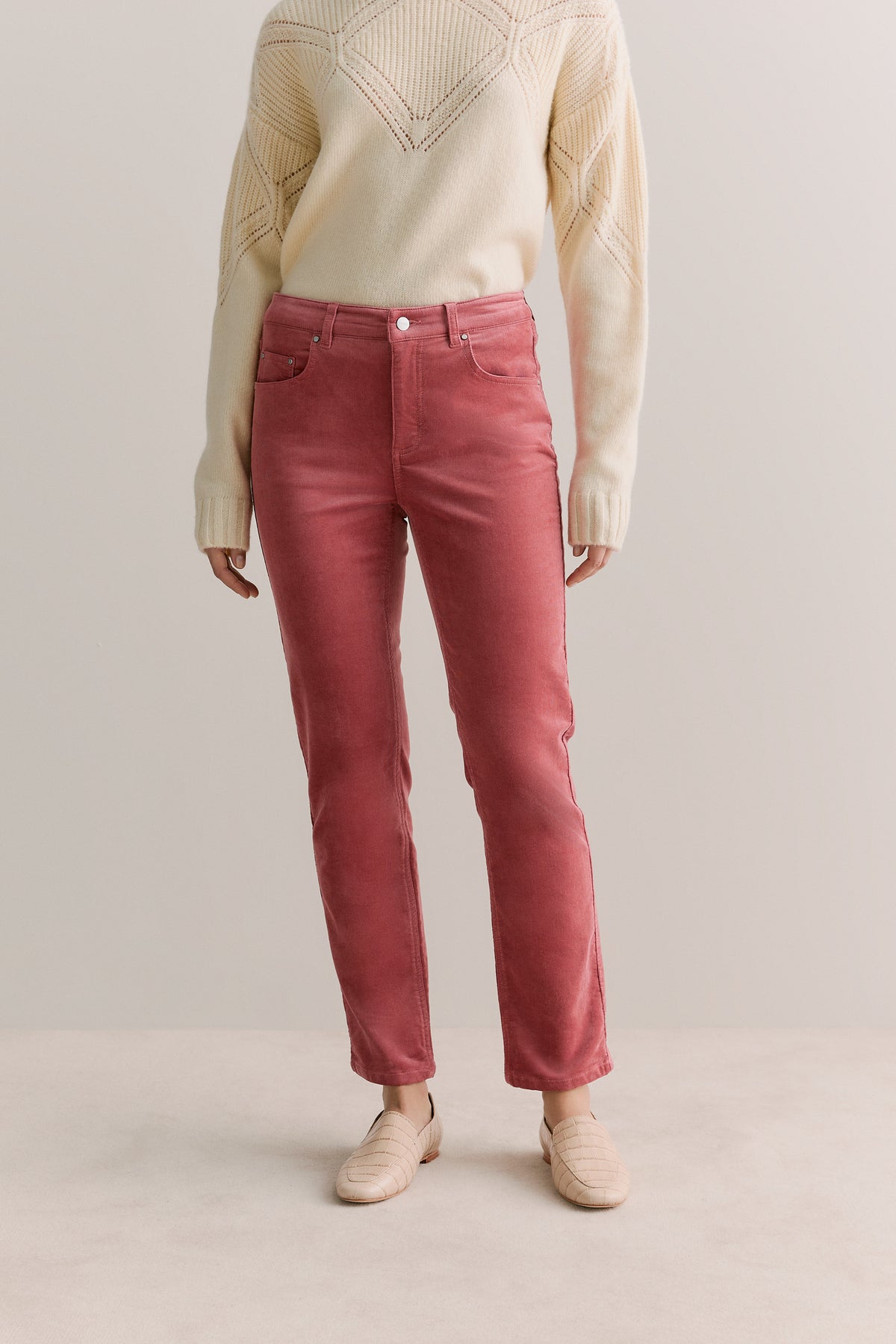 Cord Five Pocket Boyfriend Pant