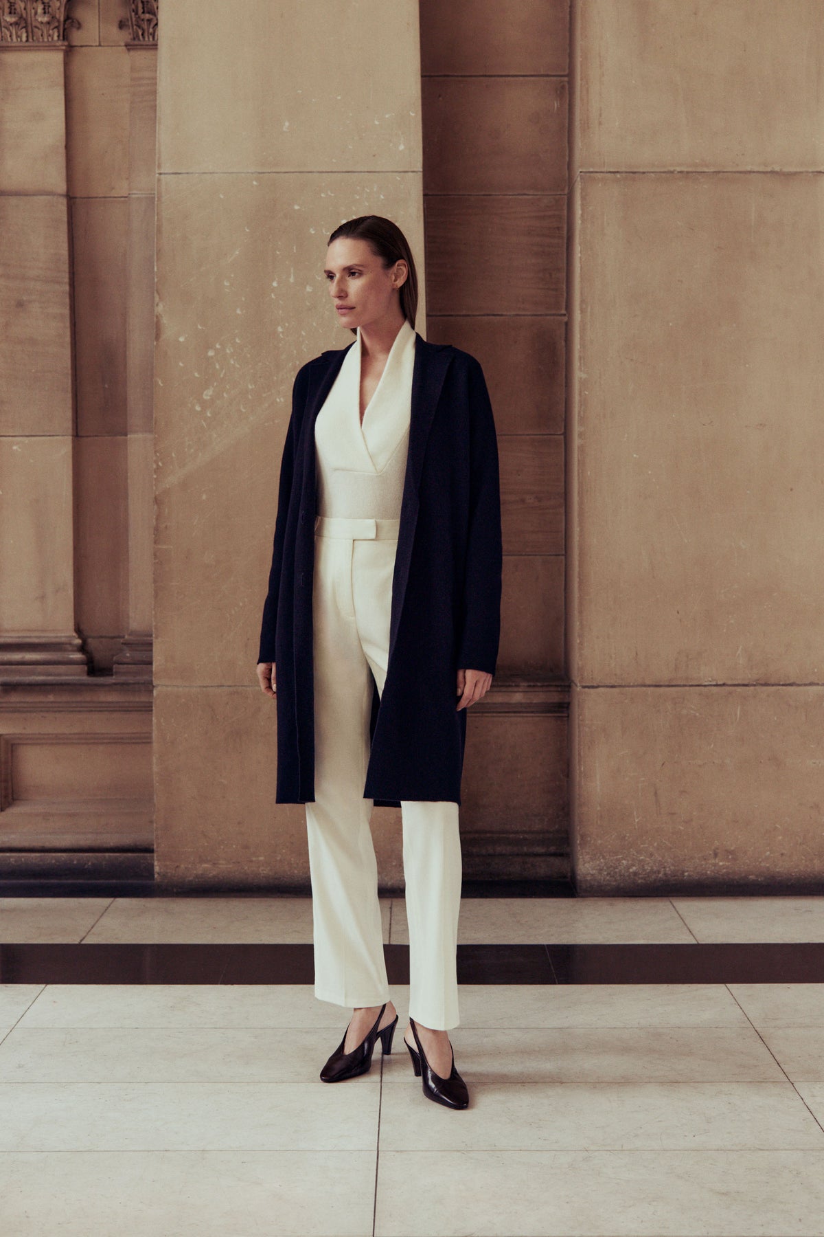 Double Knit Car Coat