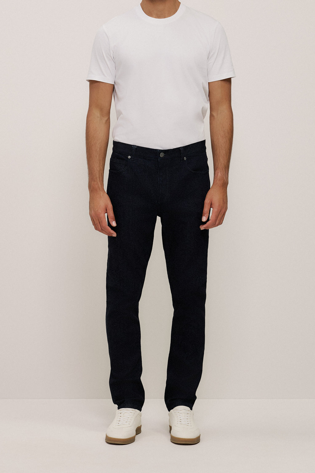 Relaxed Fit Dark Wash Jean