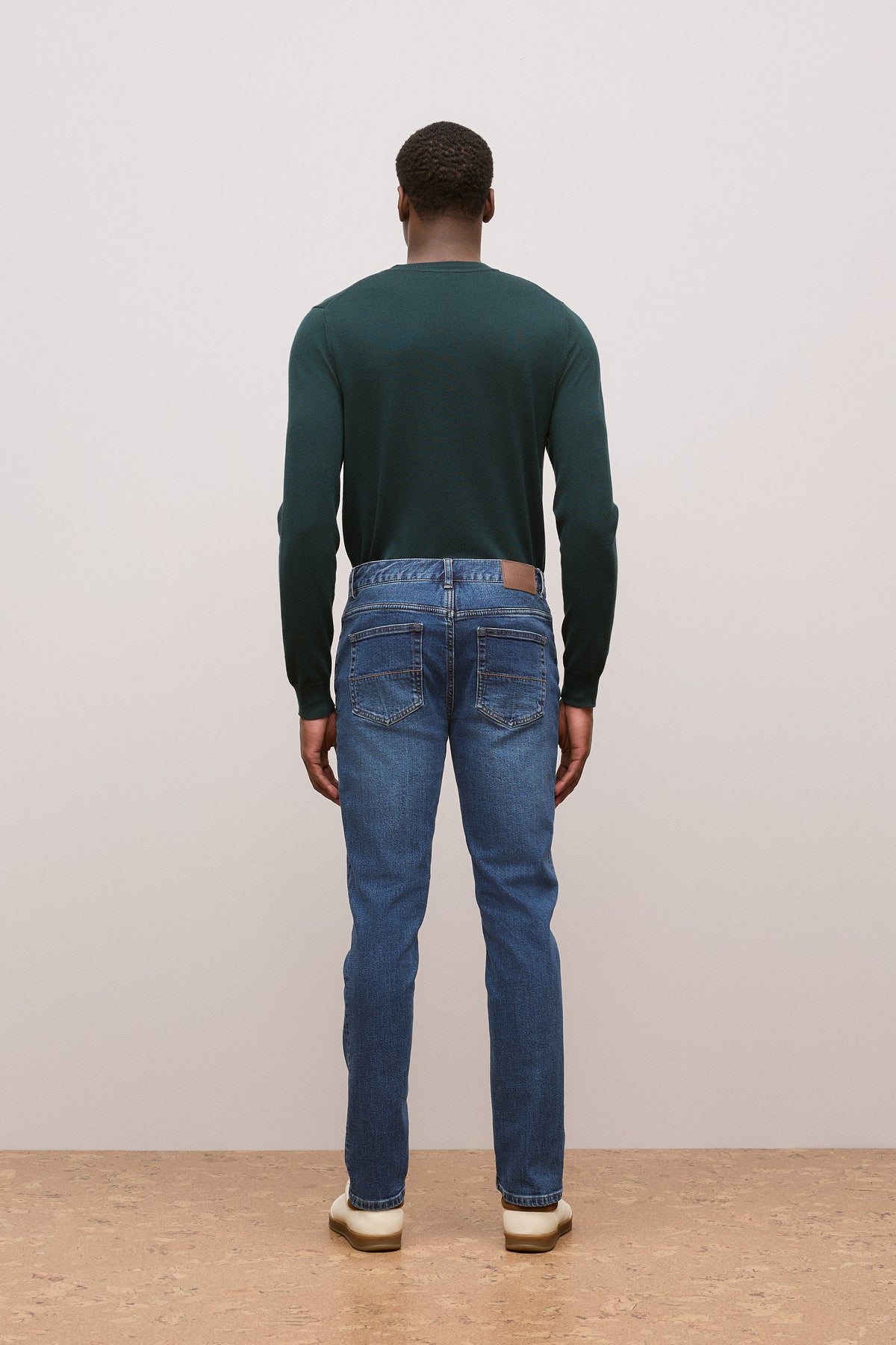 Modern Slim Mid Wash Jean