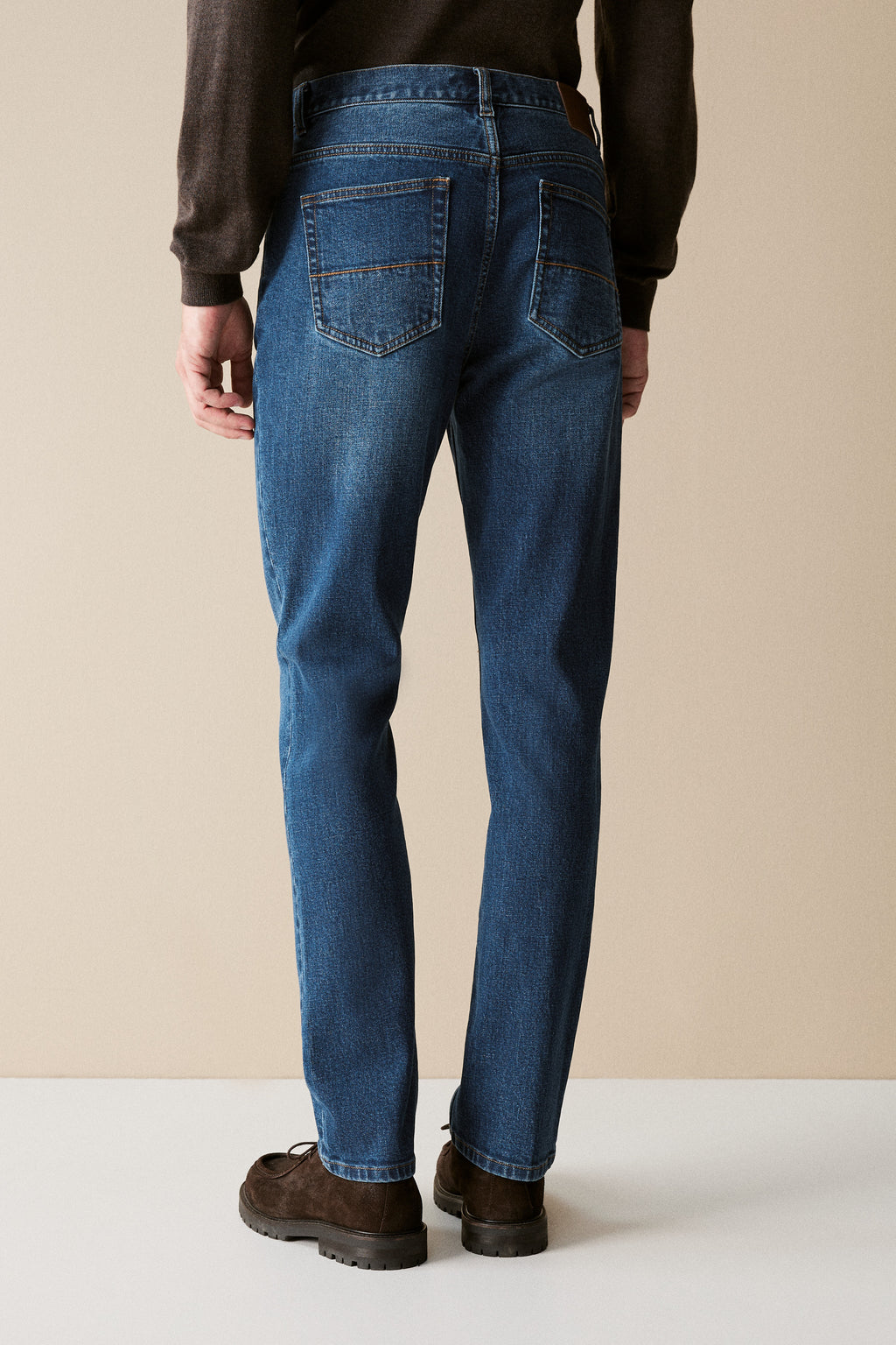 Modern Slim Mid Wash Jean