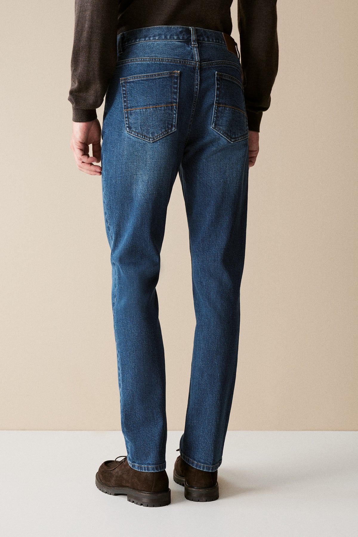 Modern Slim Mid Wash Jean