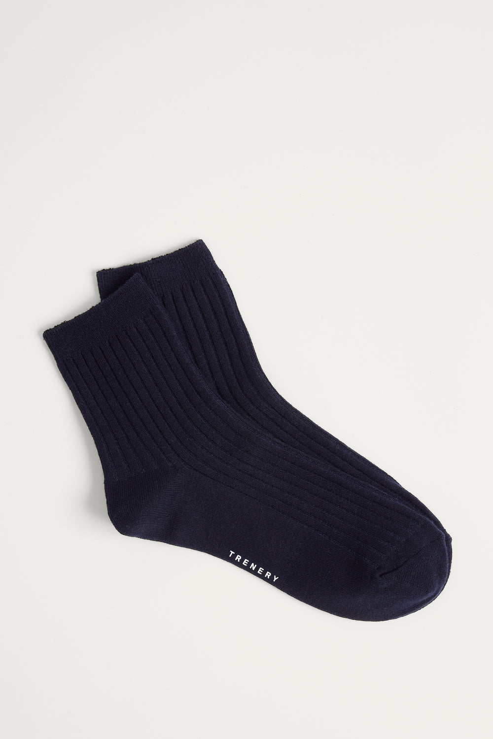 Ribbed 3/4 Crew Sock
