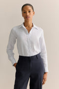 Delave Linen Classic Stripe Shirt