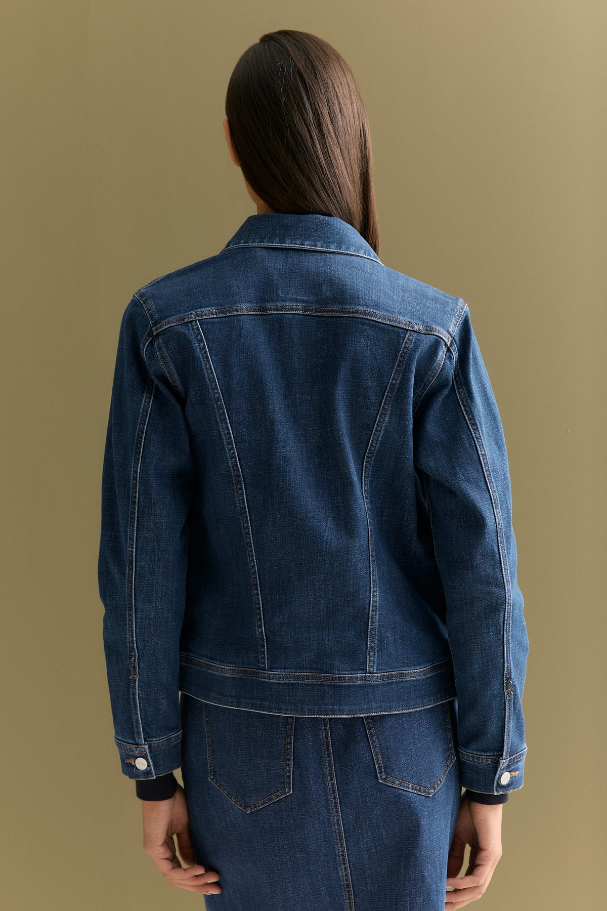 Cotton Blend Classic Denim Jacket