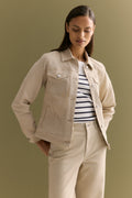 Garment Dyed Denim Jacket