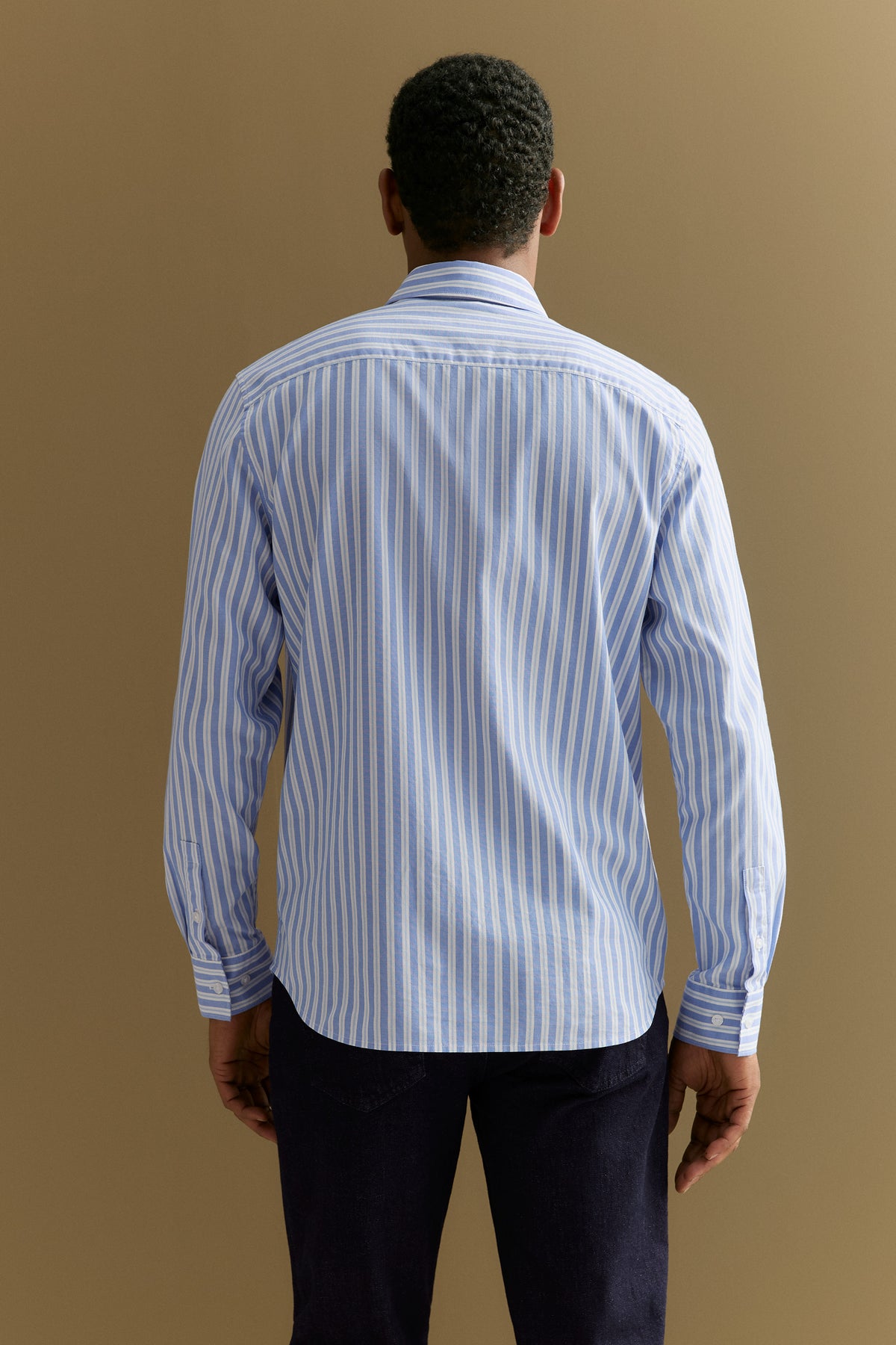 Regular Fit Cotton Double Stripe Shirt