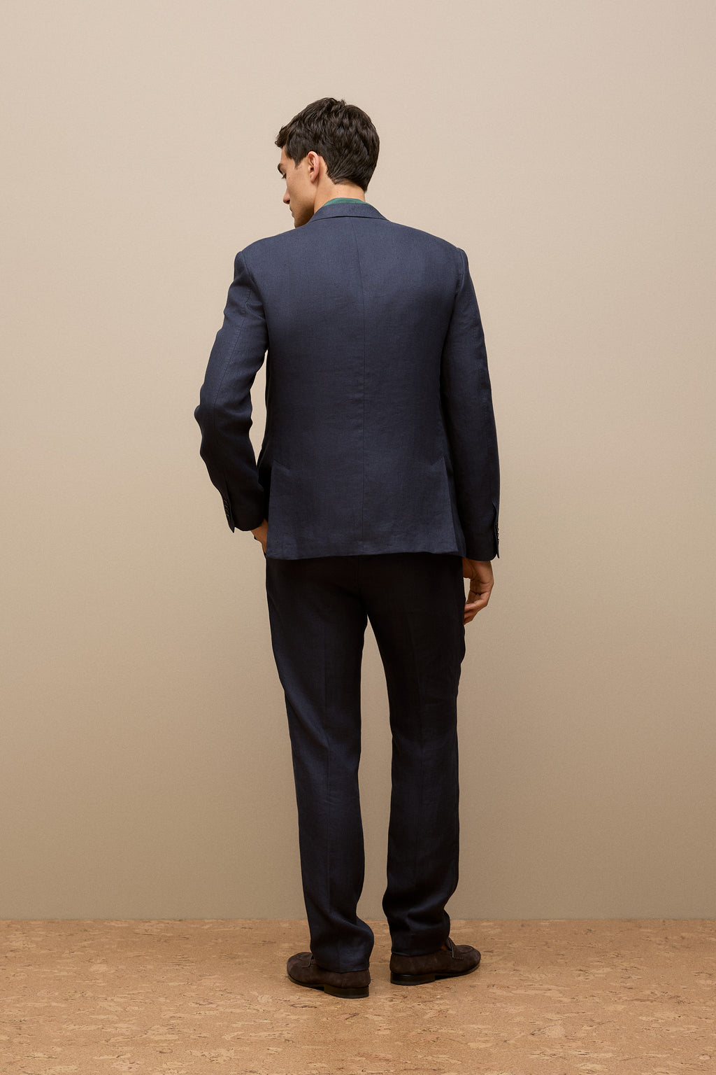 Regular Fit Belgian Linen Blazer