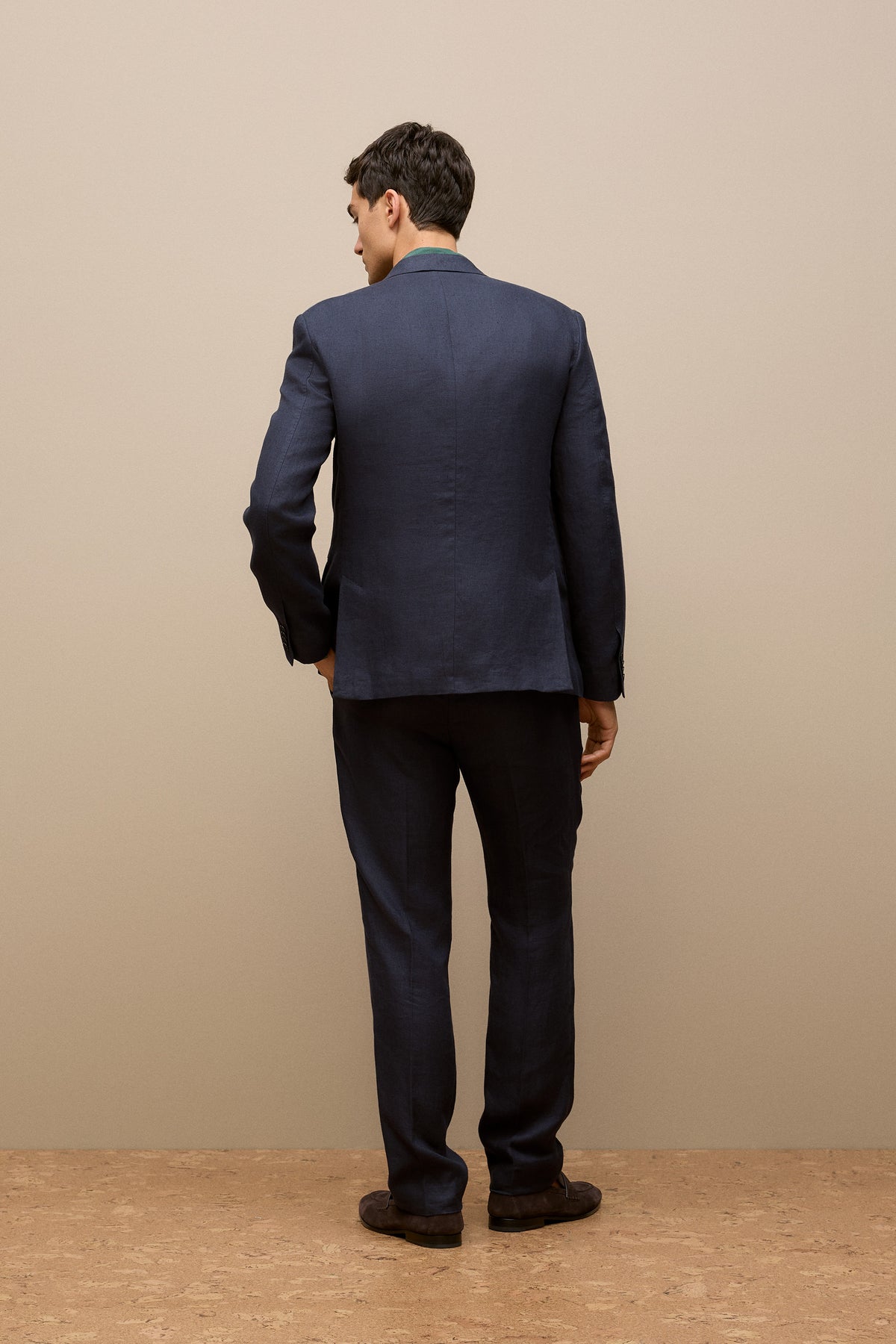 Regular Fit Belgian Linen Blazer