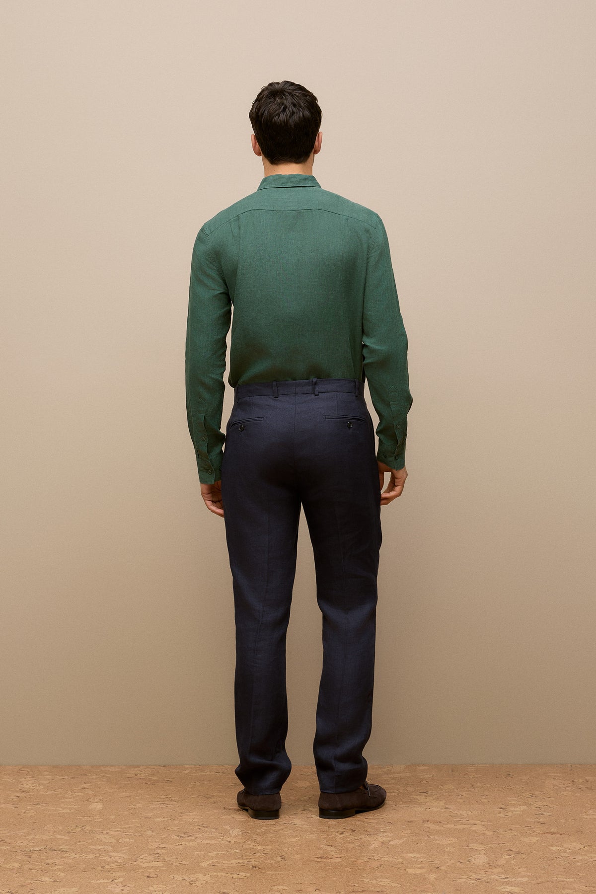 Regular Fit Belgian Linen Pant