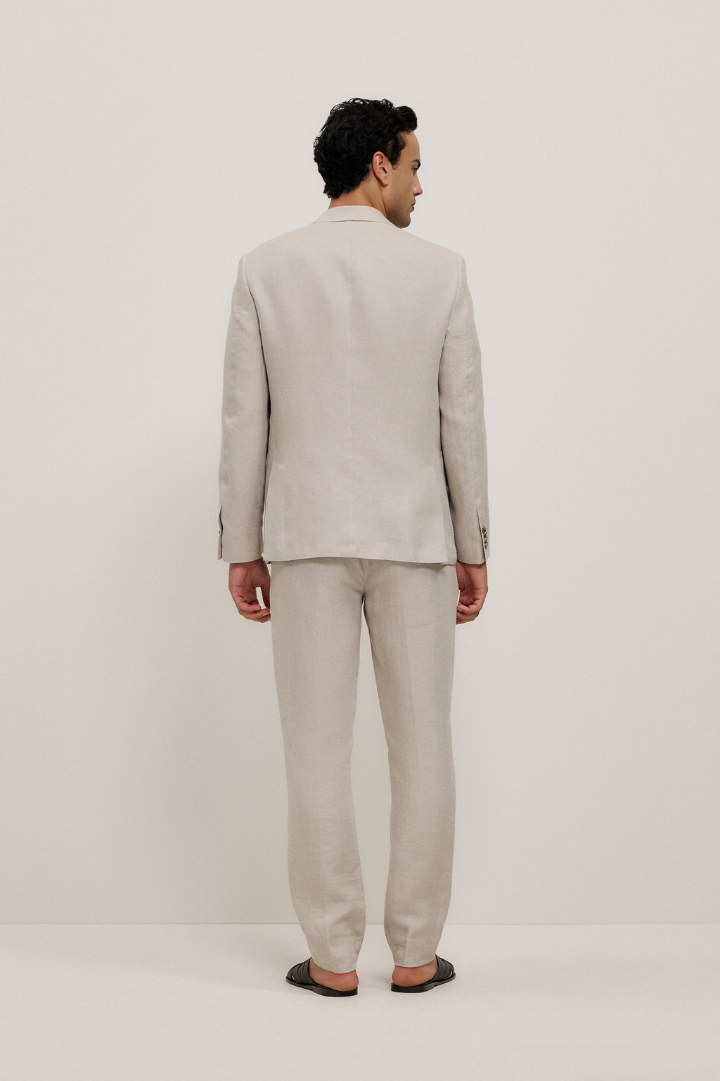 Regular Fit Belgian Linen Blazer
