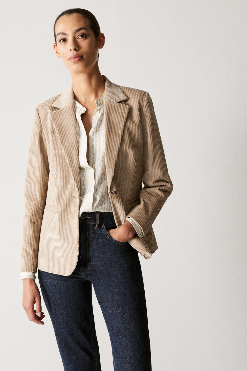 Italian Corduroy Blazer