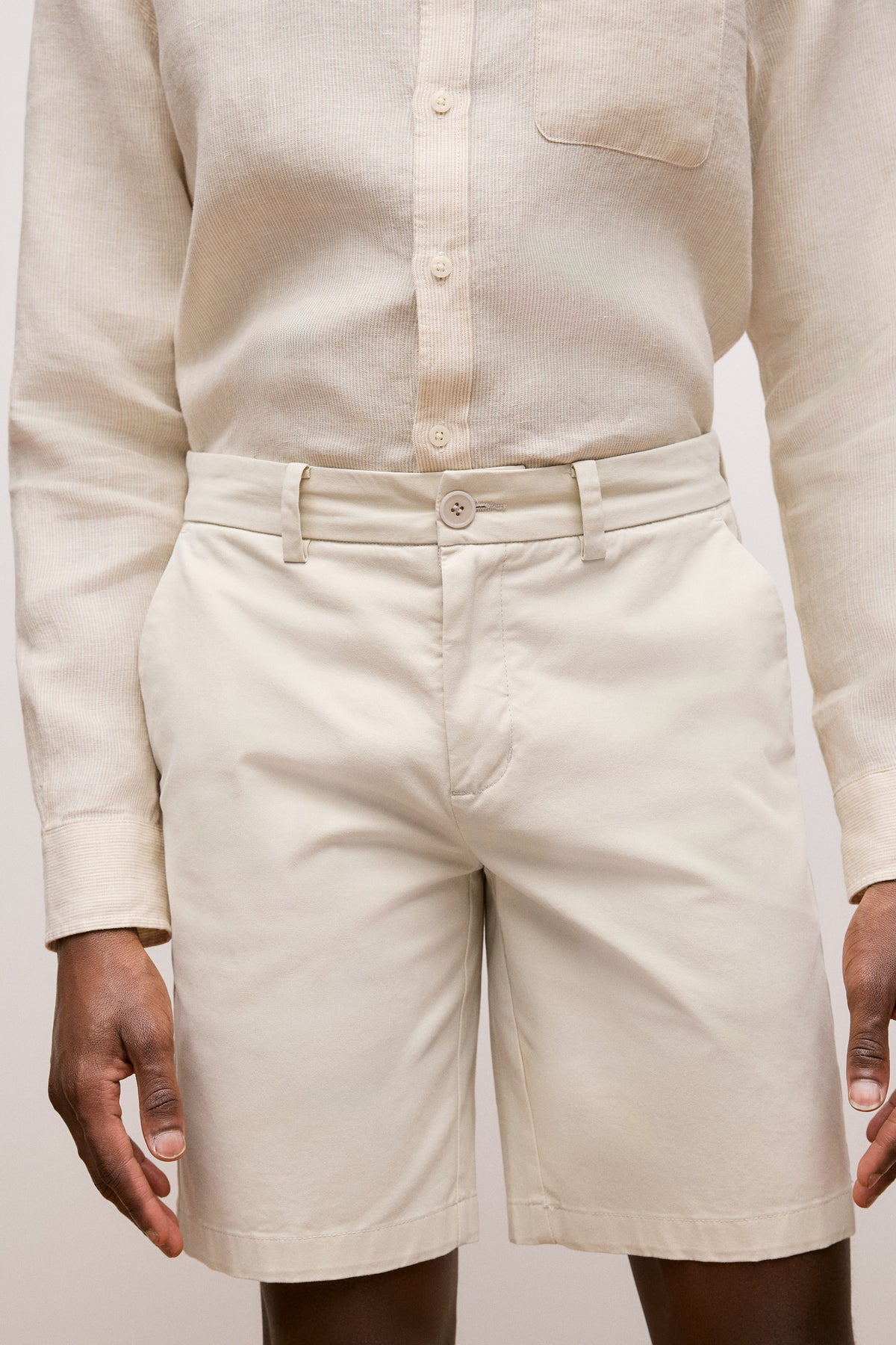 Cotton Twill Chino Short