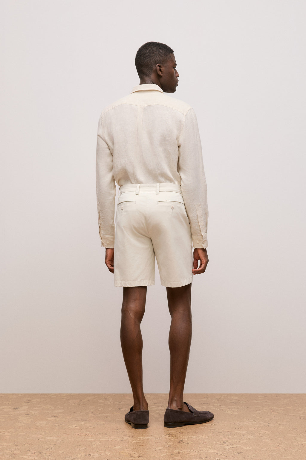 Cotton Twill Chino Short