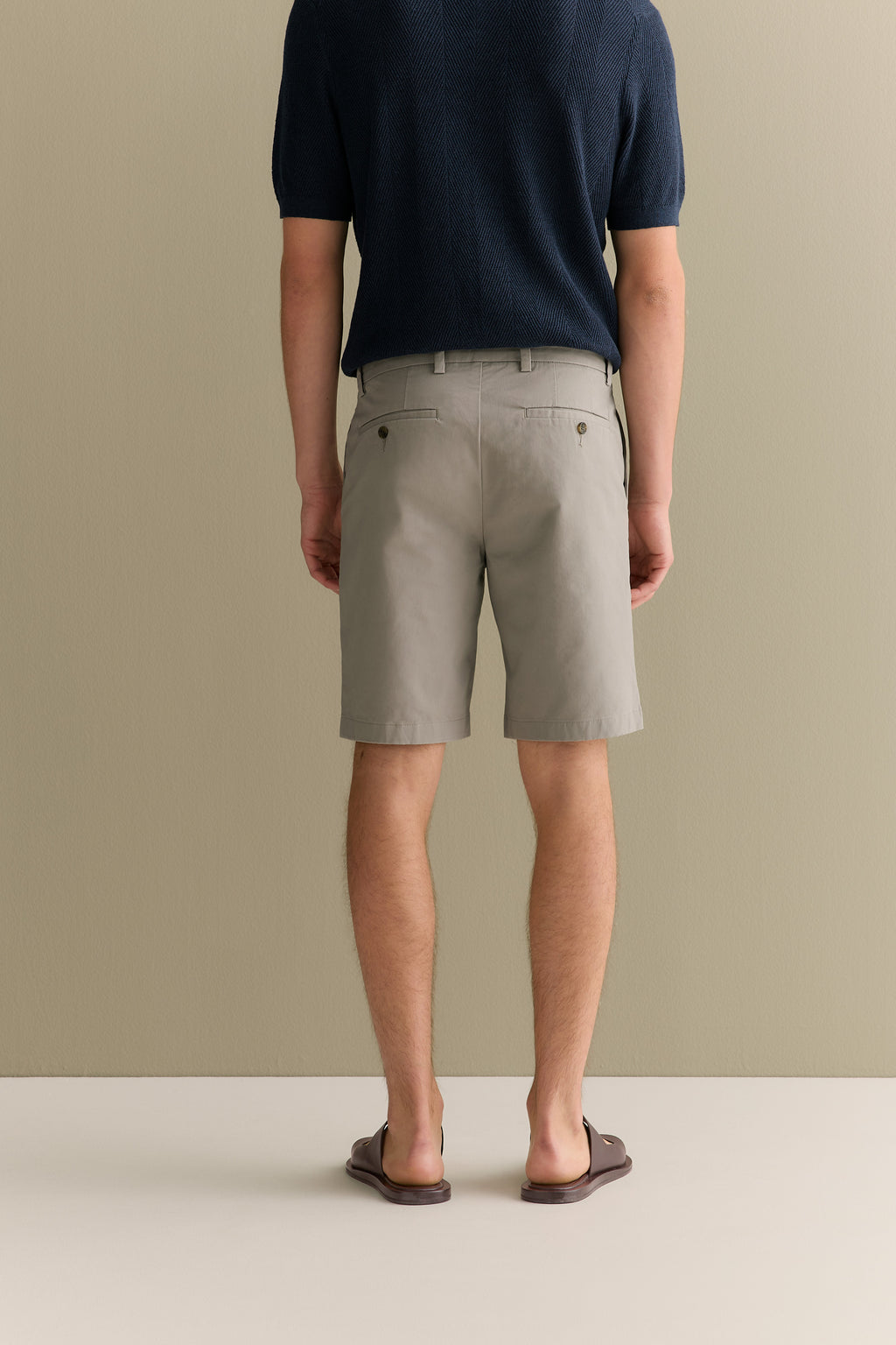 Cotton Twill Chino Short