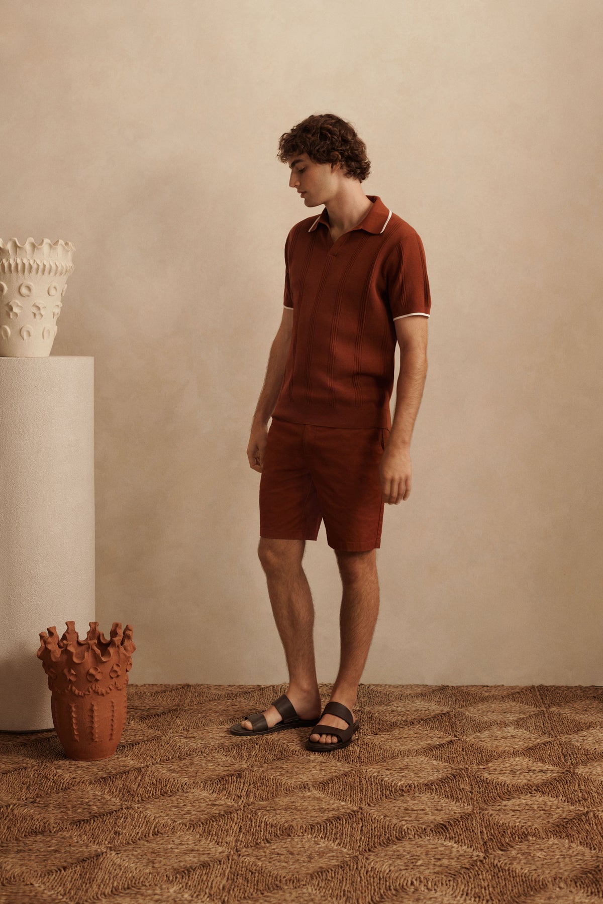 Cotton Twill Chino Short