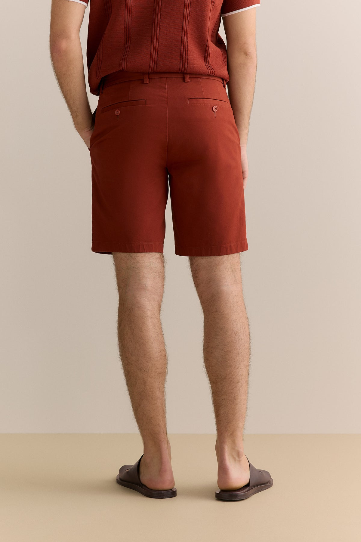 Cotton Twill Chino Short